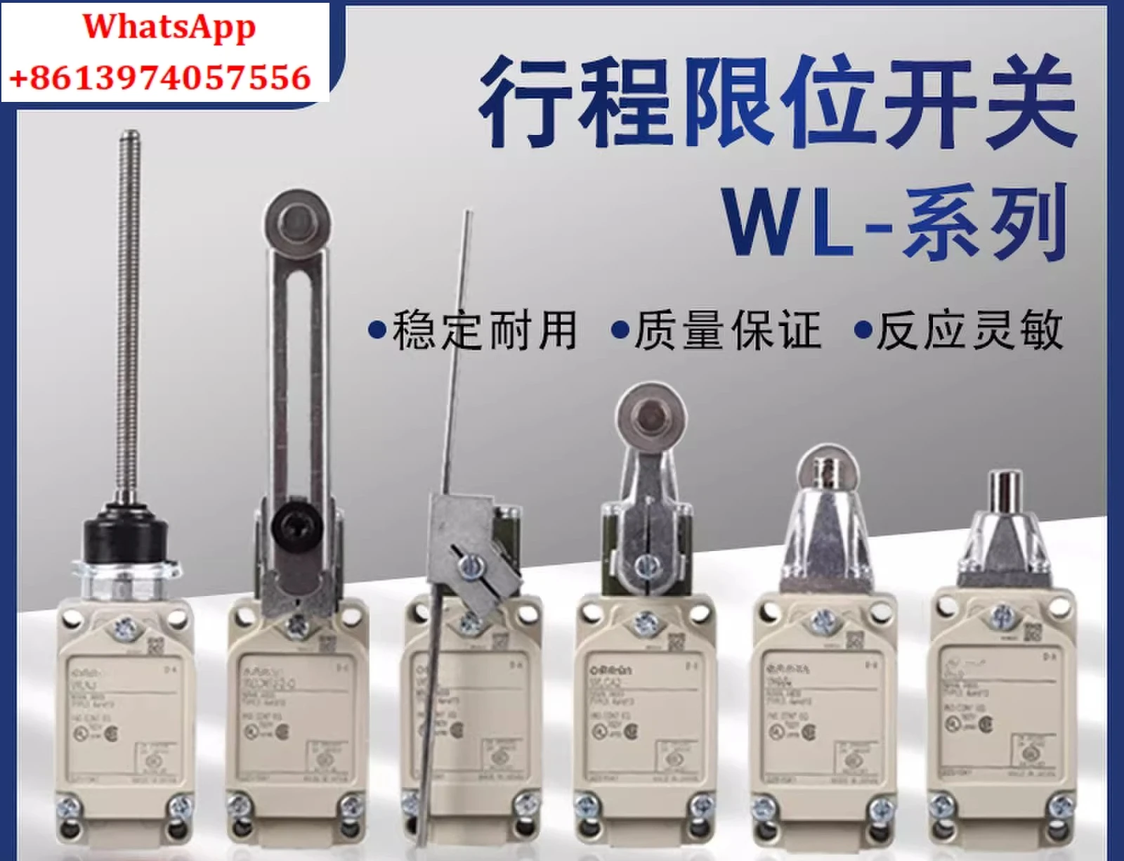 

Original limit travel switch waterproof WLCA12-2 WLNJ-N WLD-Q WLCA12-N