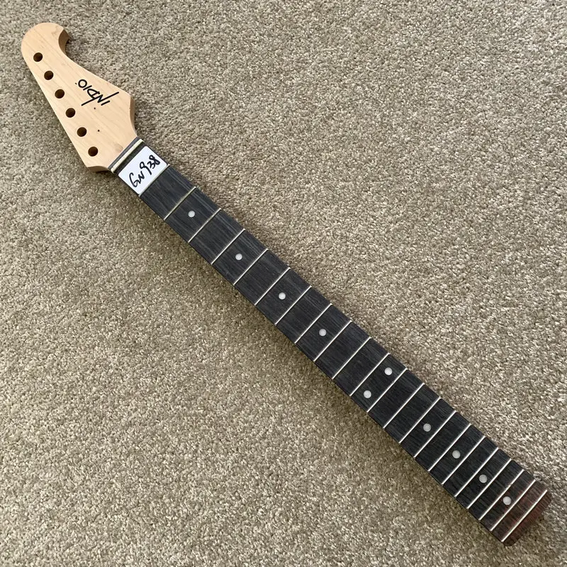 

GN938 Original Indio Electric Guitar Neck 22 Frets Maple With Rodewood Inlay for DIY Part Guitar Accessris