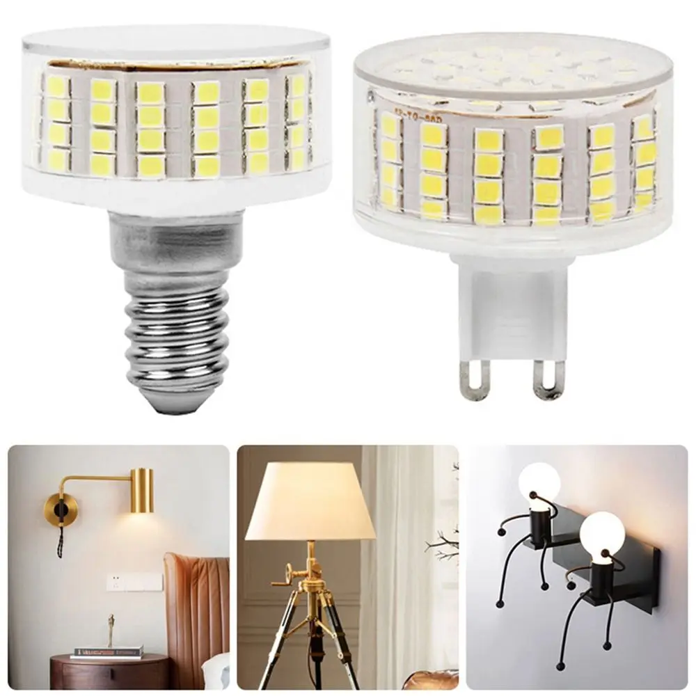 

high bright Double Color Temperature LED Light E14 G9 Mushroom corn light Chandelier Candle No Flicker Corn Bulb