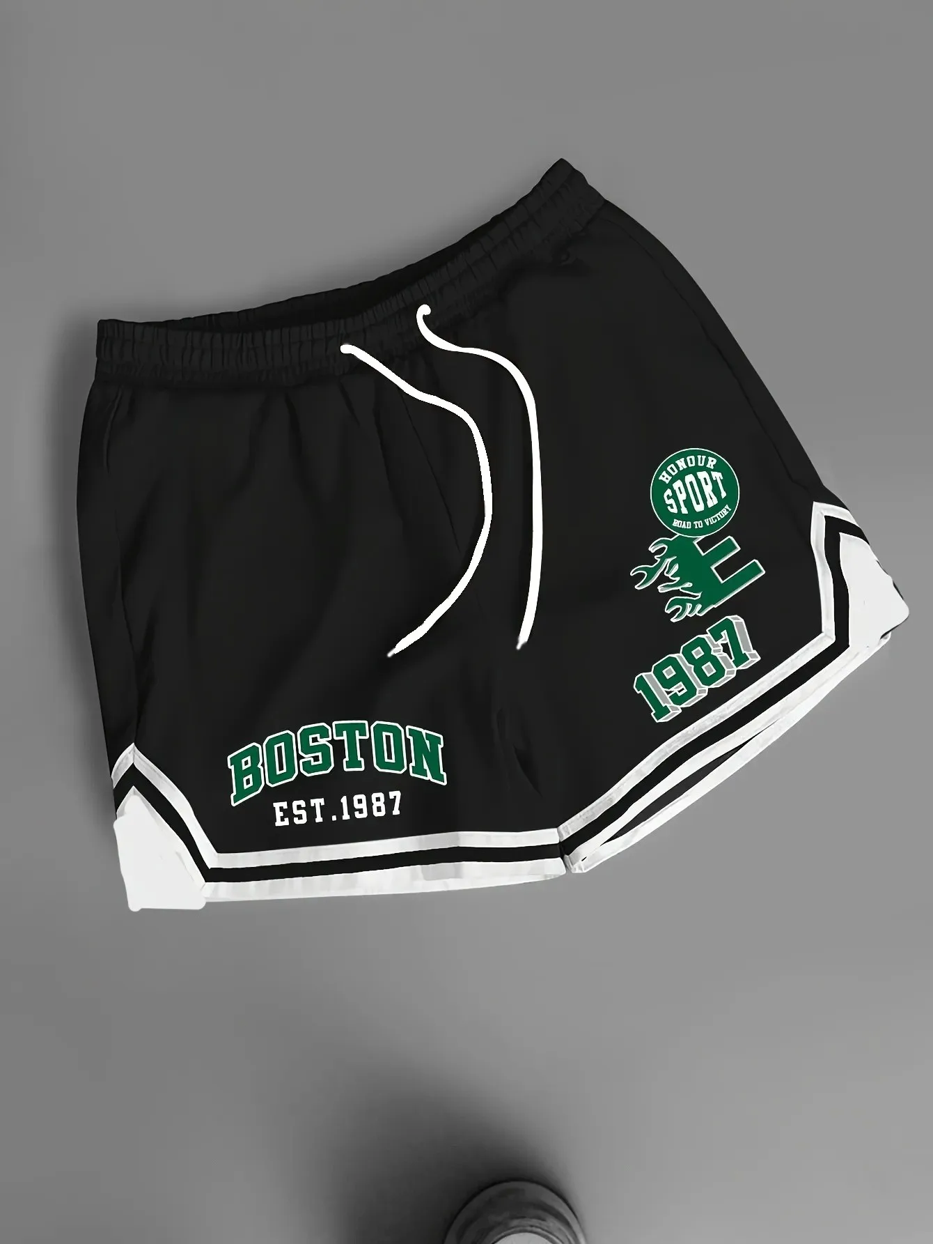 2026 summer new fashionable sports and casual soft and comfortable easy-matching 3D letter pattern printed women's shorts