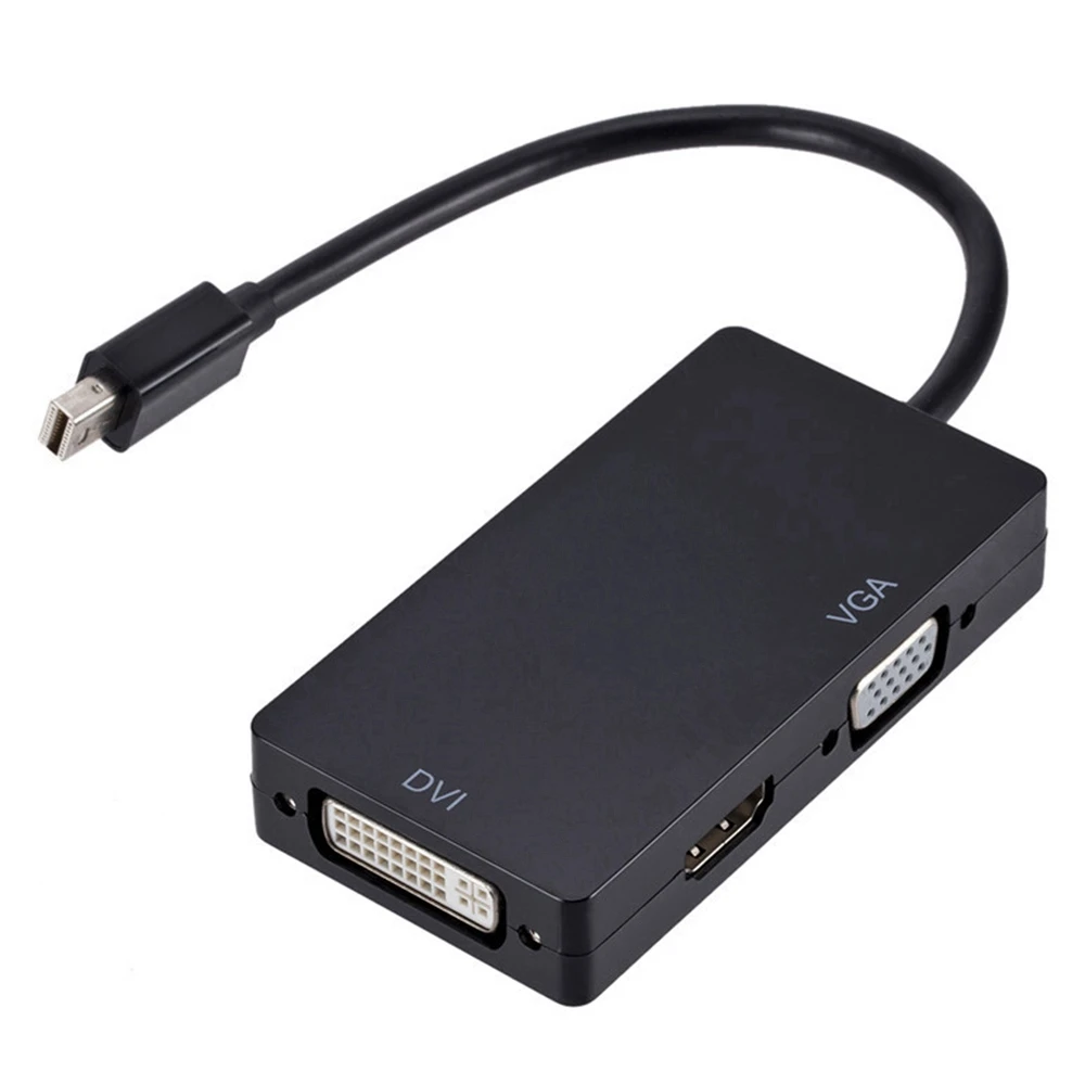 Convertitore HD tre in uno VGA DVI compatibile da Mini DP a HDMI VGA DVI compatibile da Mini DP a HDMI