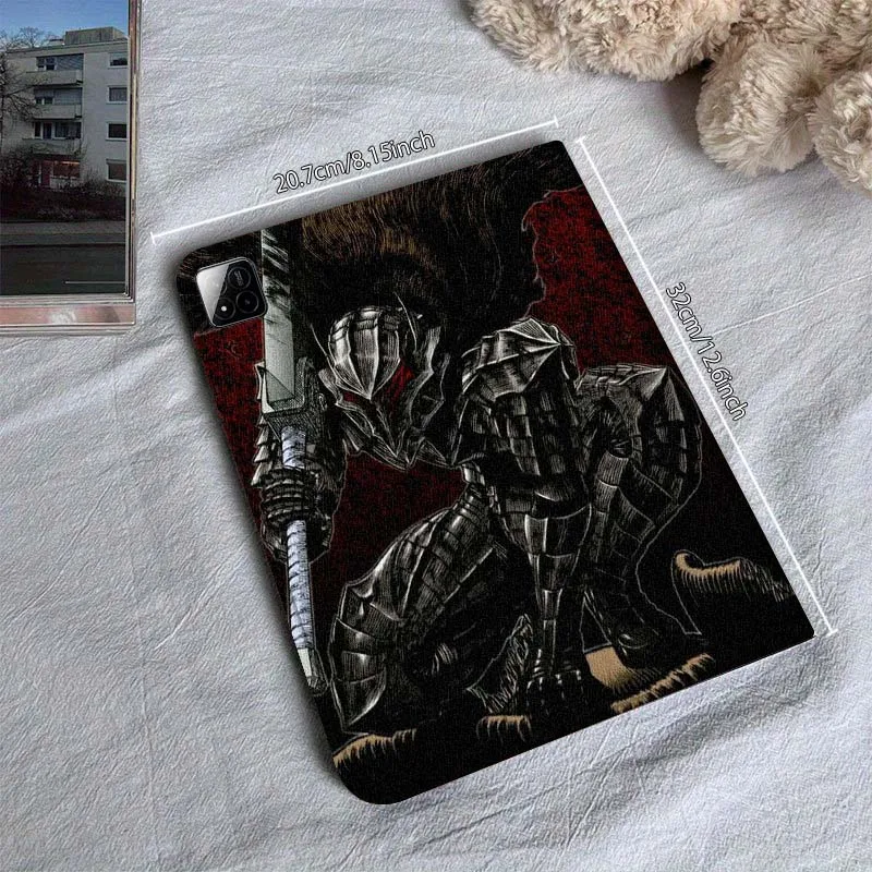 أنيمي Berserk الفن شعار ل Xiaomi Redmi Mi Pad 4 5 6 6s 7 7s SE Pro 2 11 Plus Max 12.4 11 11.2 12.5 8.7 بوصة اللوحي