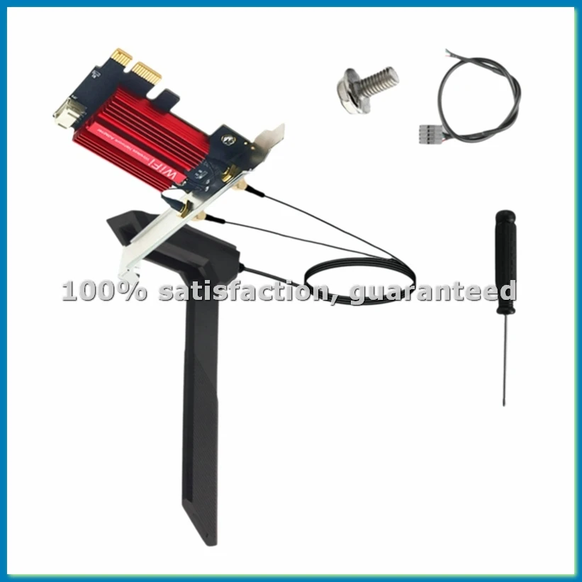 

Беспроводная сетевая карта MT7927 WiFi7 с антенной 12 дБ, трехдиапазонная (2.4G/5G/6G), 8774 Мбит/с, Bluetooth 5.4, гигабитная - A09I