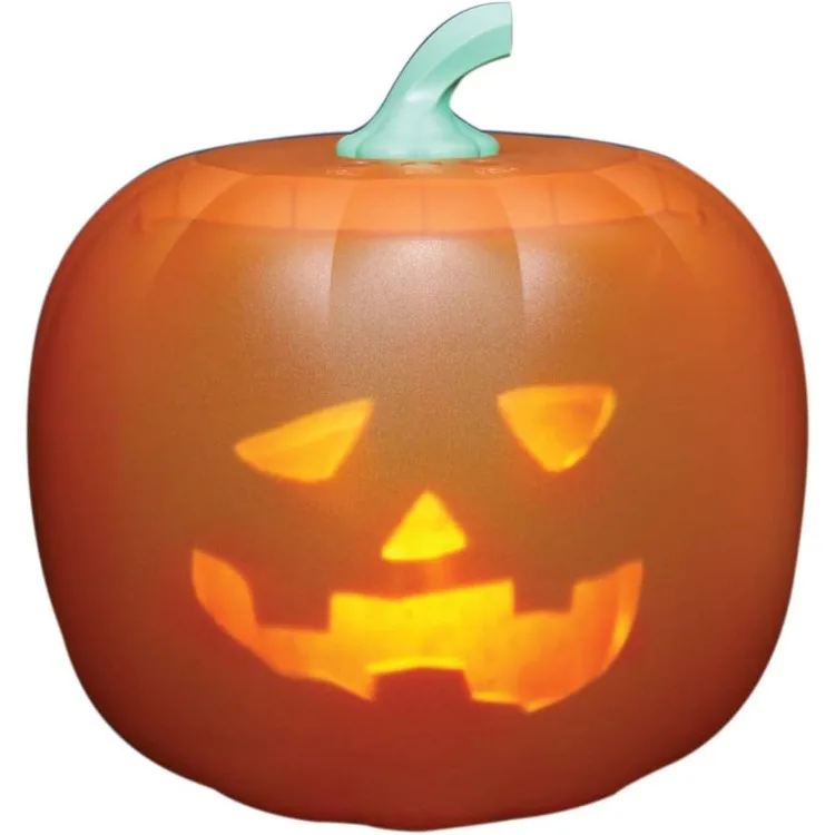 Jabberin' Jack Talking Animated Pumpkin with Built in 10 Inch HD Screen Projector & Speaker Includes 80 Minutes of Content