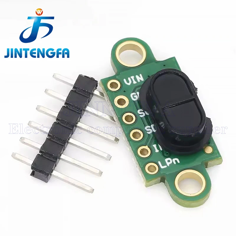 VL53L5X V2 TOF Wide Field of View Time of Flight Multi-Area Laser Ranging Sensor Module VL53L5CX