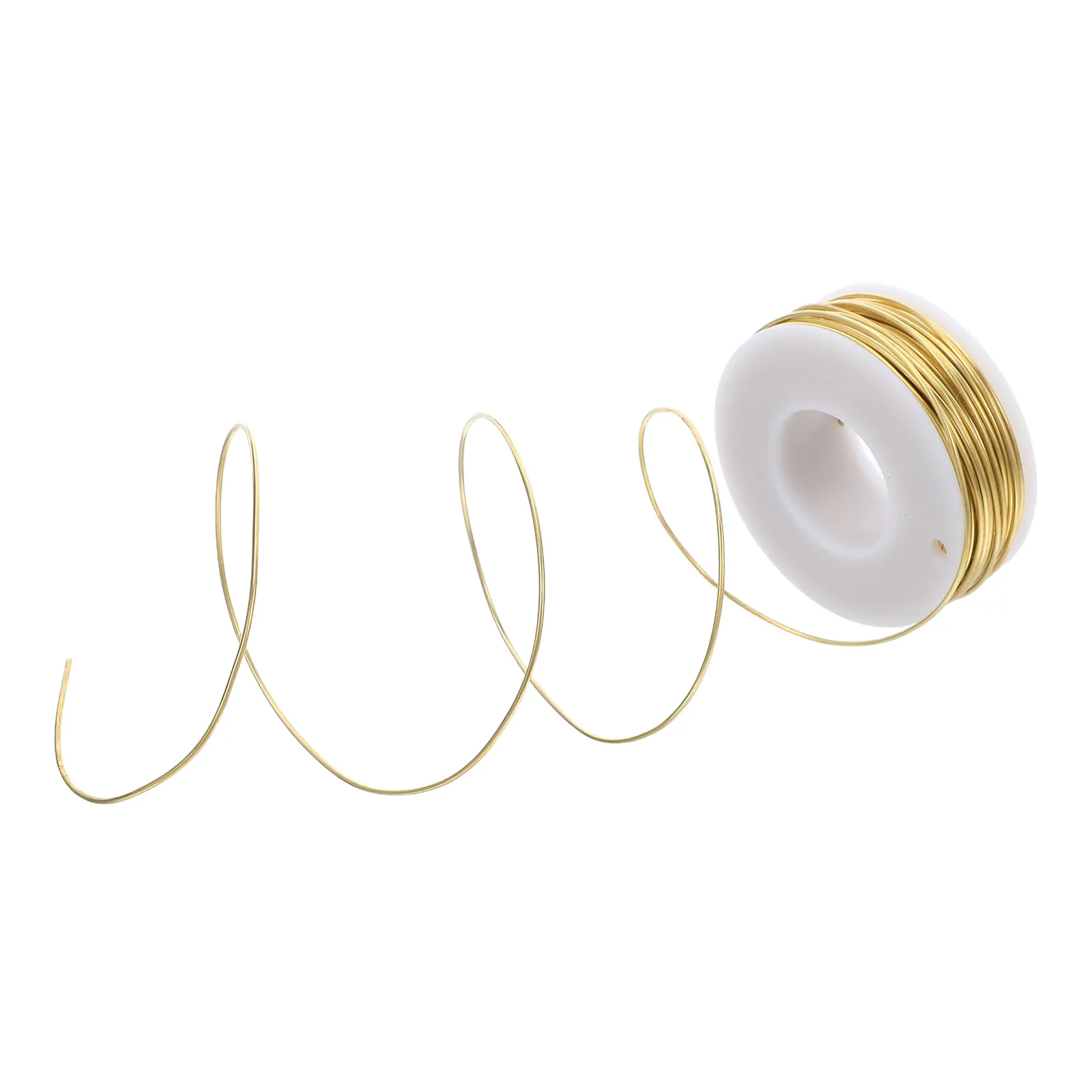 

20 метров высококачественной латунной проволоки, гладкой и гибкой, для изготовления ювелирных изделий, бисероплетения, сережек, ожерелий, художественных проектов