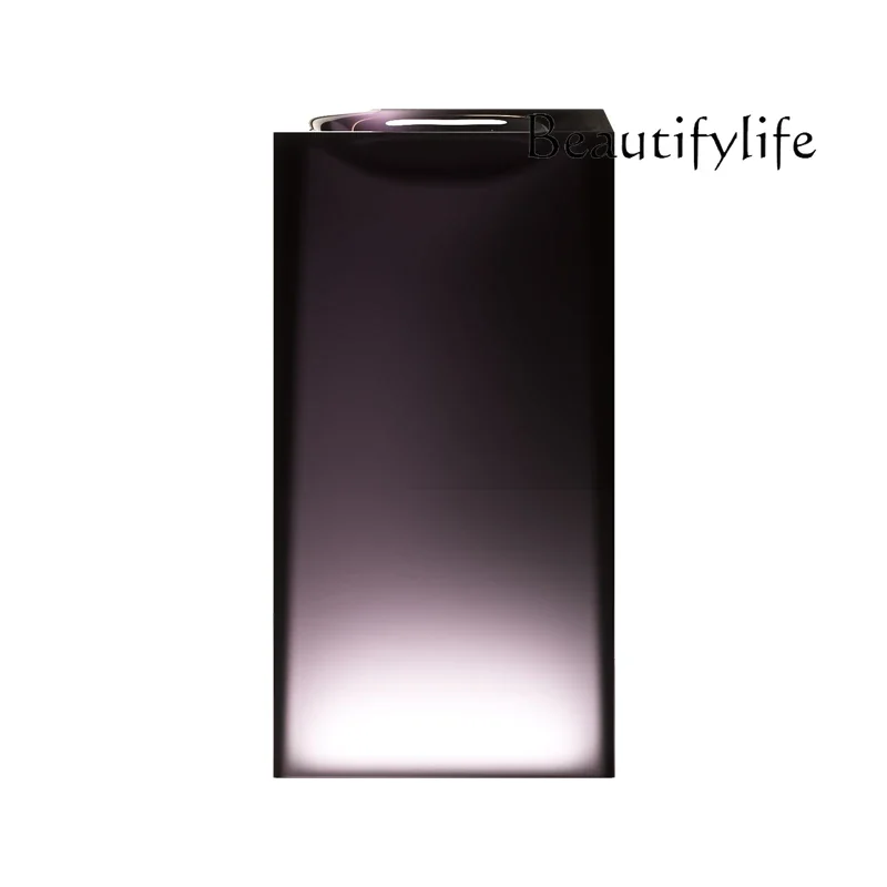 X36 Transparent Column Wash Basin Hotel B & B Bathroom Integrated Floor-to-ceiling Wash Table Pillar Basin