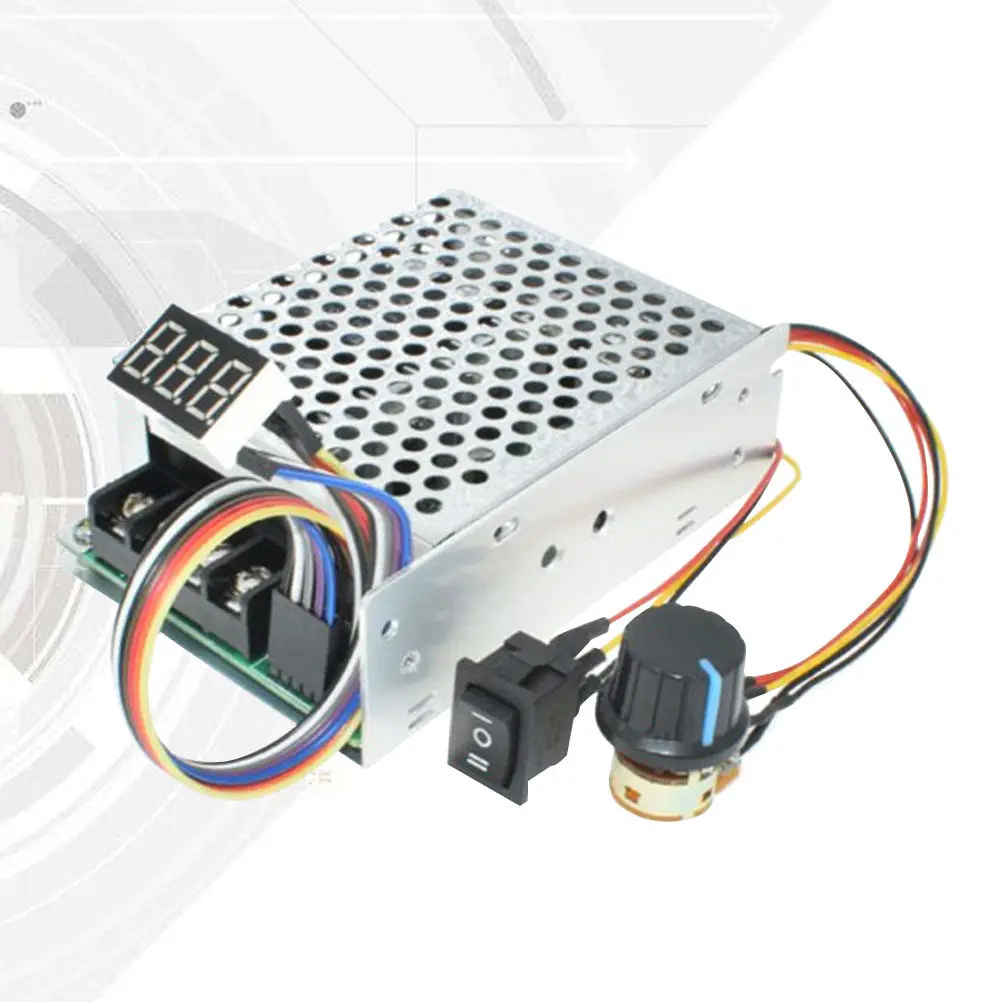 

Motor Controller Brushed Esc 12V 24V 36V 48V Dc High Frequency Drive Overheat Low Voltage Out of Control Safe Use Rc
