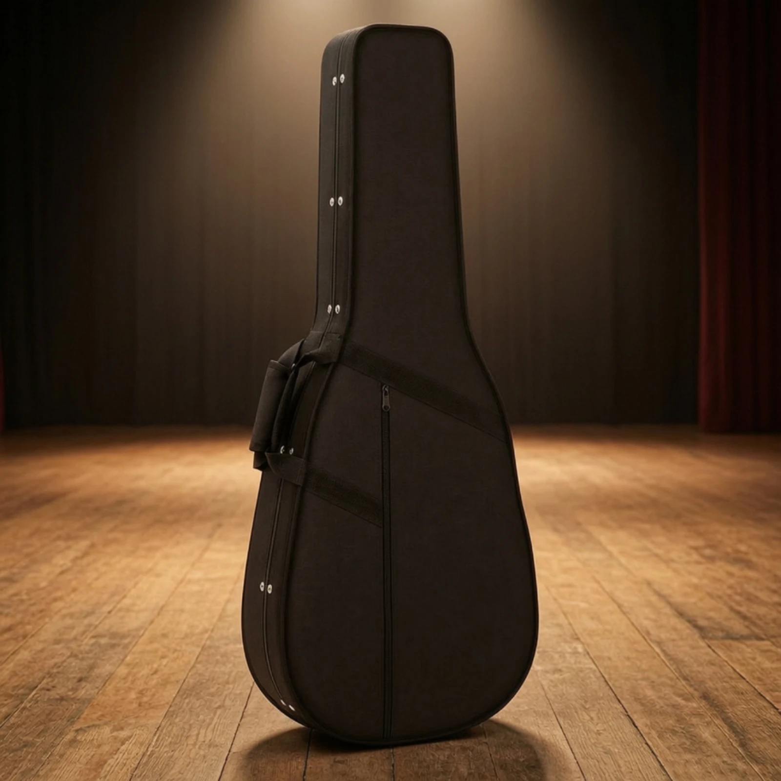 Foam Guitar Case Soft-Shell Guitar Case with Backpack Straps Portable Adjustable for Musicians, Travel, Rehearsals