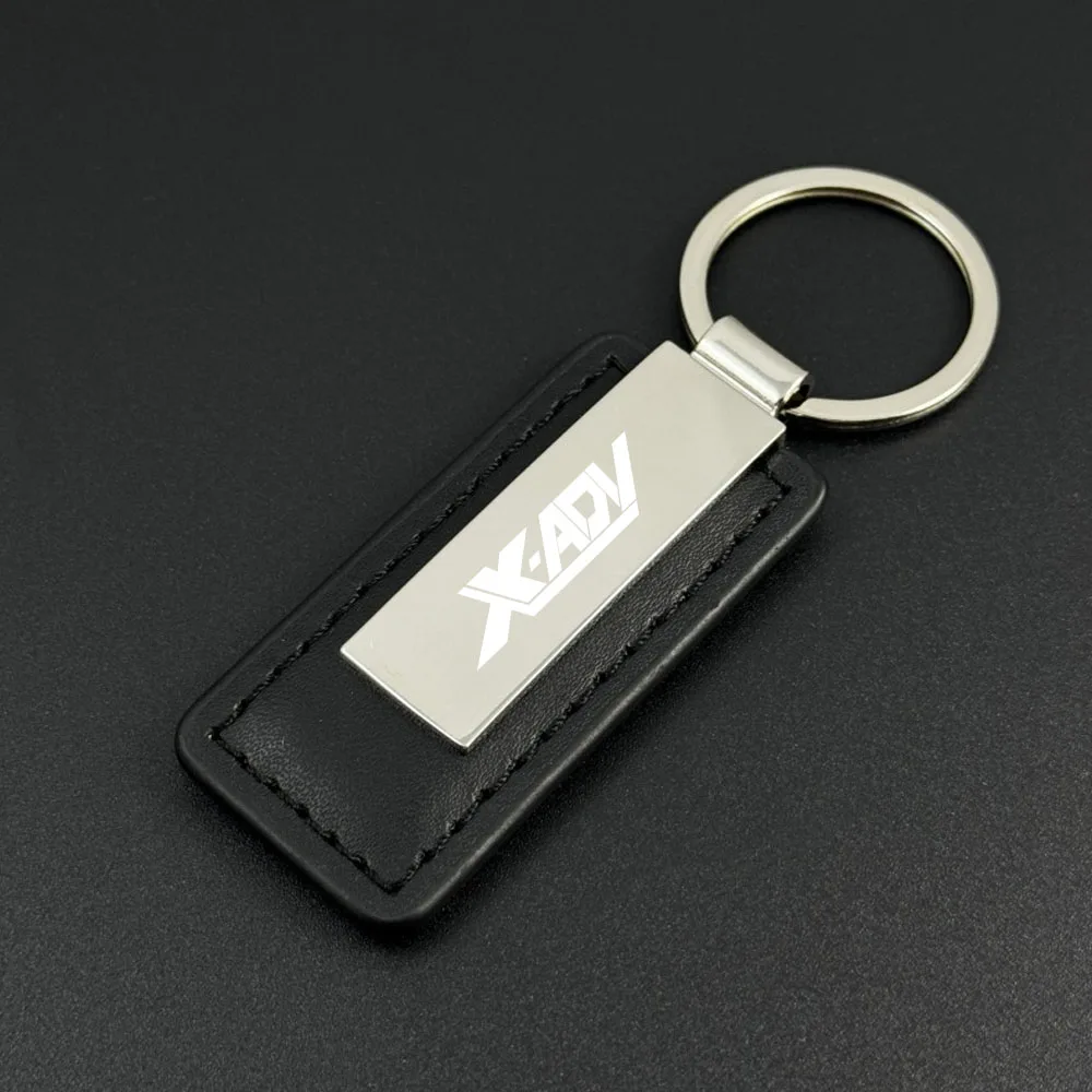 

2025 New Motorcycle Keyring Zinc Alloy PU Leather Keychain For HONDA X ADV 750 X-ADV 2017-2025 2024 2023 XADV Accessories