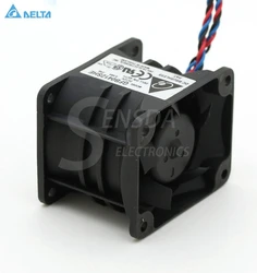 for delta GFB0412SHE  PE1750 fan 12V 0.68A 40*50*38mm DC 12V  0.68A 22.25 CFM 10000/9600 RPM cooling fan