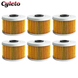 Motorcycle Oil Filter For Honda CBF125 14-15 CBF250 04-06 VT125 Shadow VT 125 99-08 XL125V Varadero XL 125 2001-2014 CB400 1998