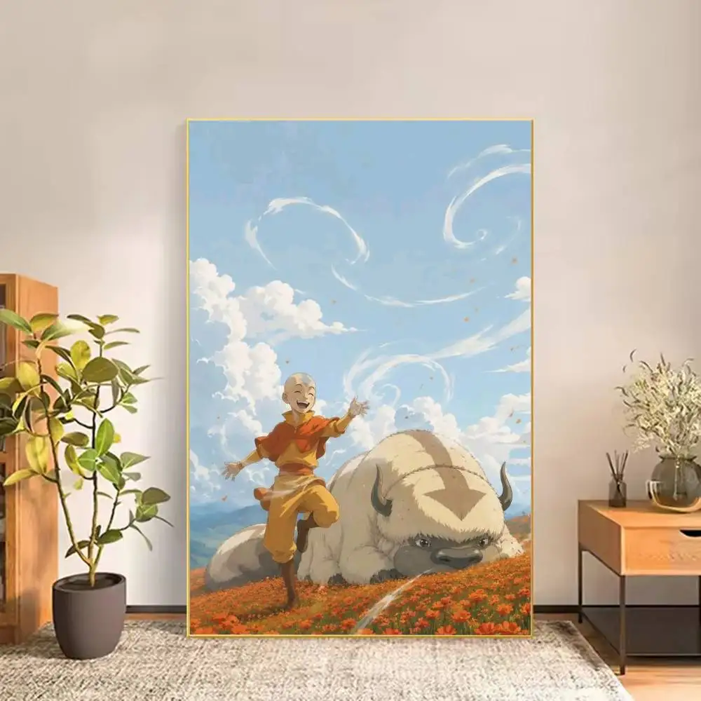 Avatar The Last A-Airbender Poster Versatile HD Waterproof Wall Art Self-Adhesive Decor for Any Space Ideal Gift