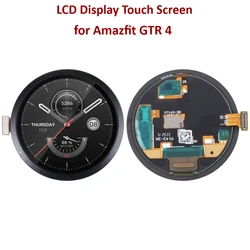 Amazfit GTR 4 A2165 A2166 LCD 스크린 어셈블리 시계 스크린 수리 교체 부품 용 기존 LCD 디스플레이 터치 스크린