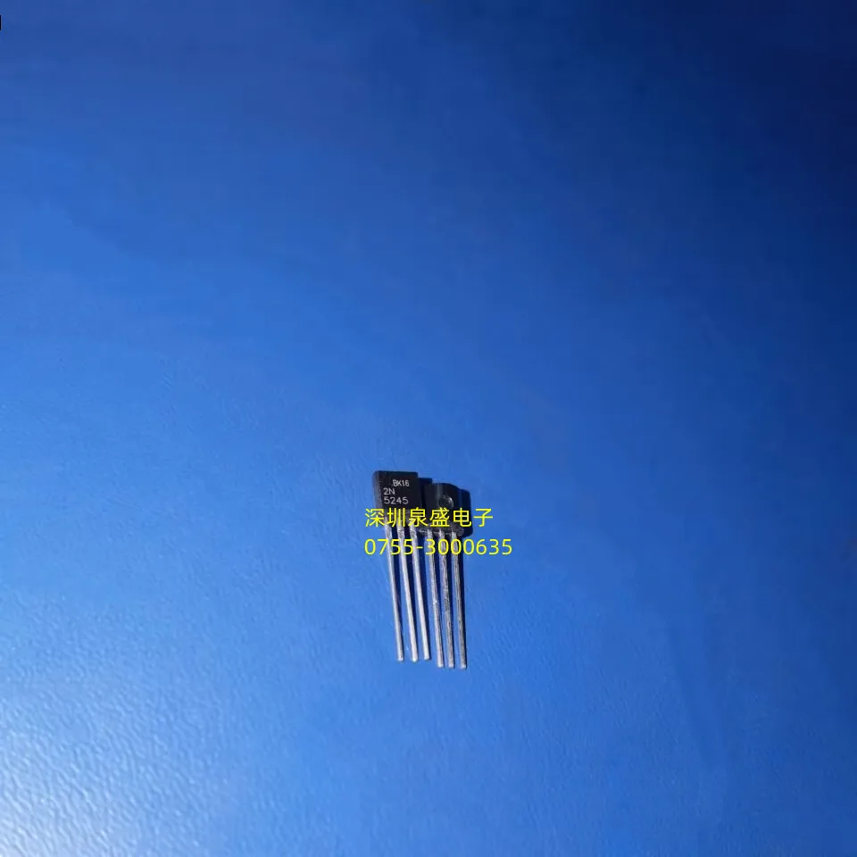 2N5245 TO-92 N Channel Enhancement Mode Metal Oxide Semiconductor Field Effect Transistor (MOSFET) for Electronics