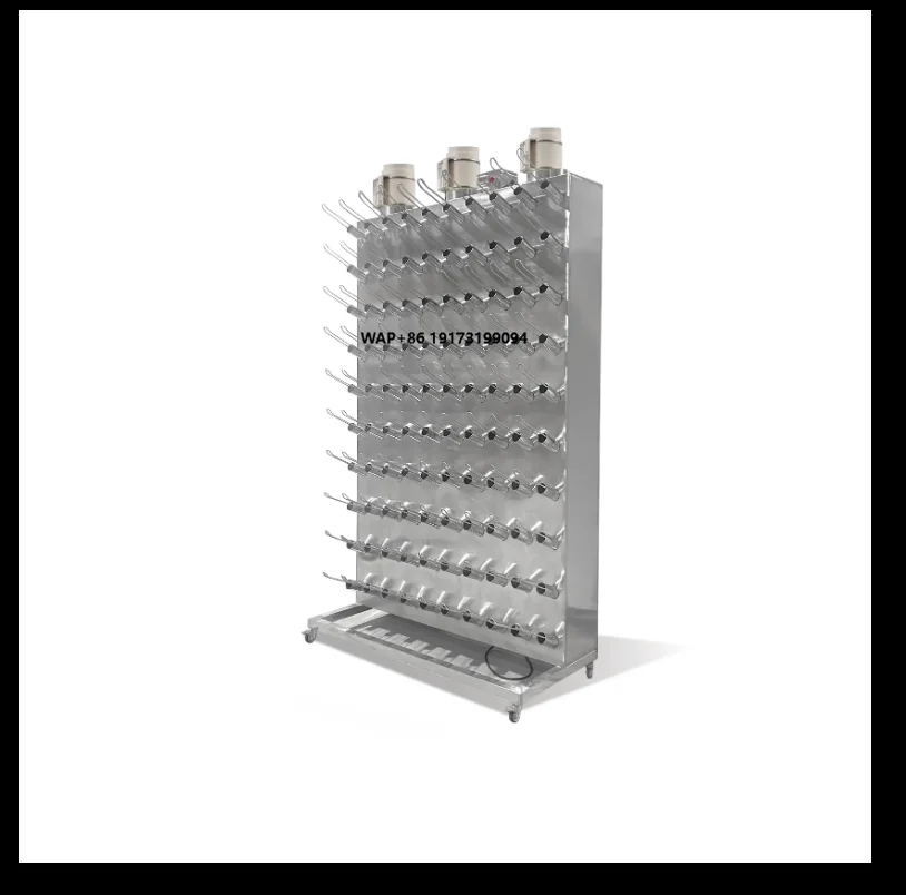 

100 Pairs Industrial Large Capacity Shoe Drying Machine Hot Air Professional Flat air Dryer Moveable with Wheels