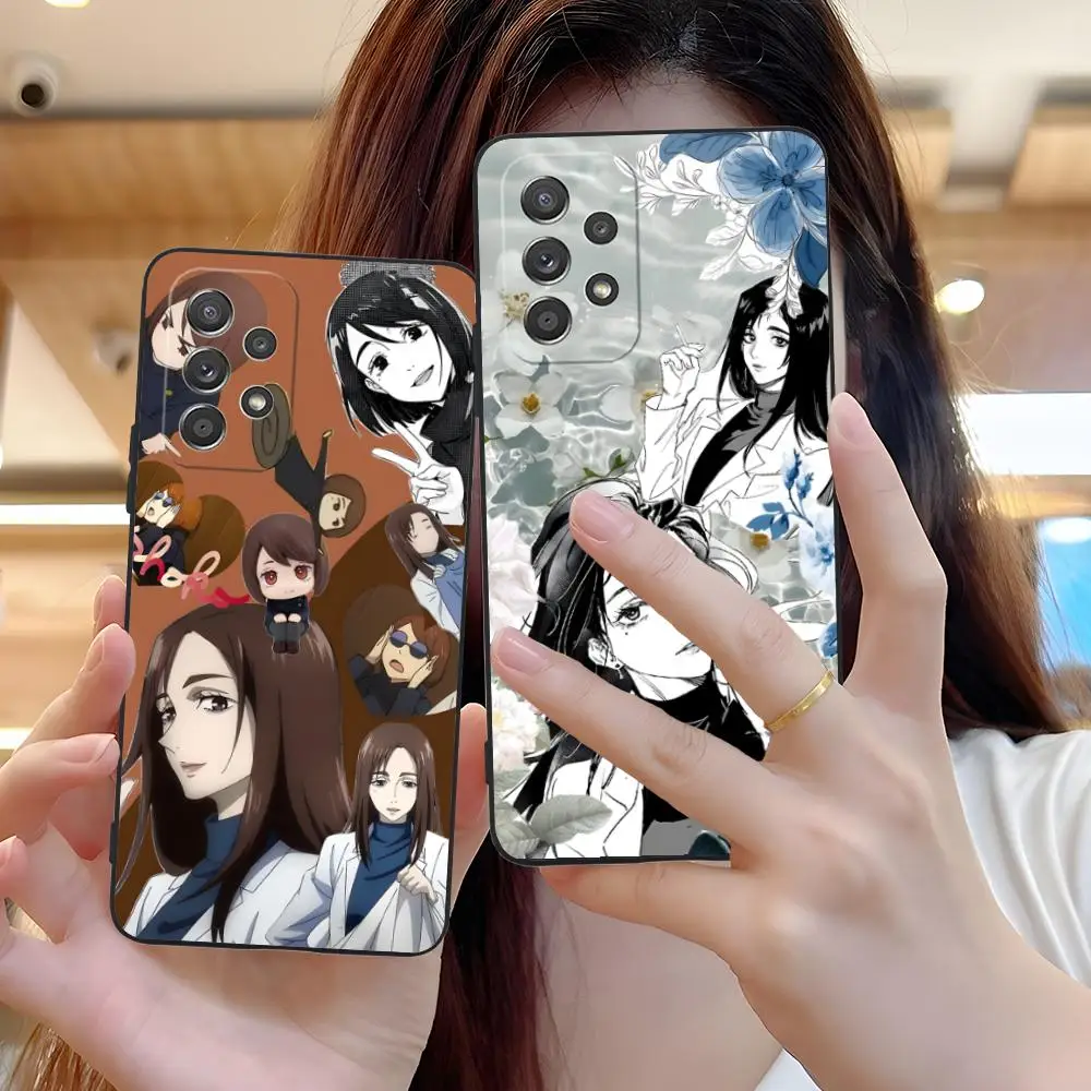 

Чехол для телефона Jujutsu Kaisen Shoko Leiri для Samsung Galaxy A73 72 71 70 56 55 54 53 52 36 35 34 23 16 15 5G с цветной печатью Pretty