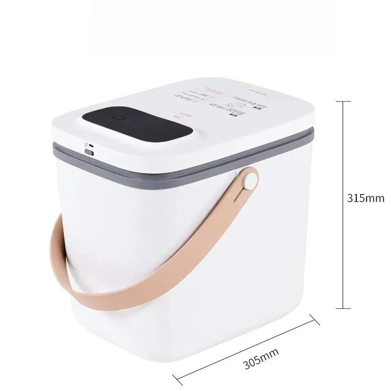 

Birds and flowers space capsule vacuum grain storage bucket