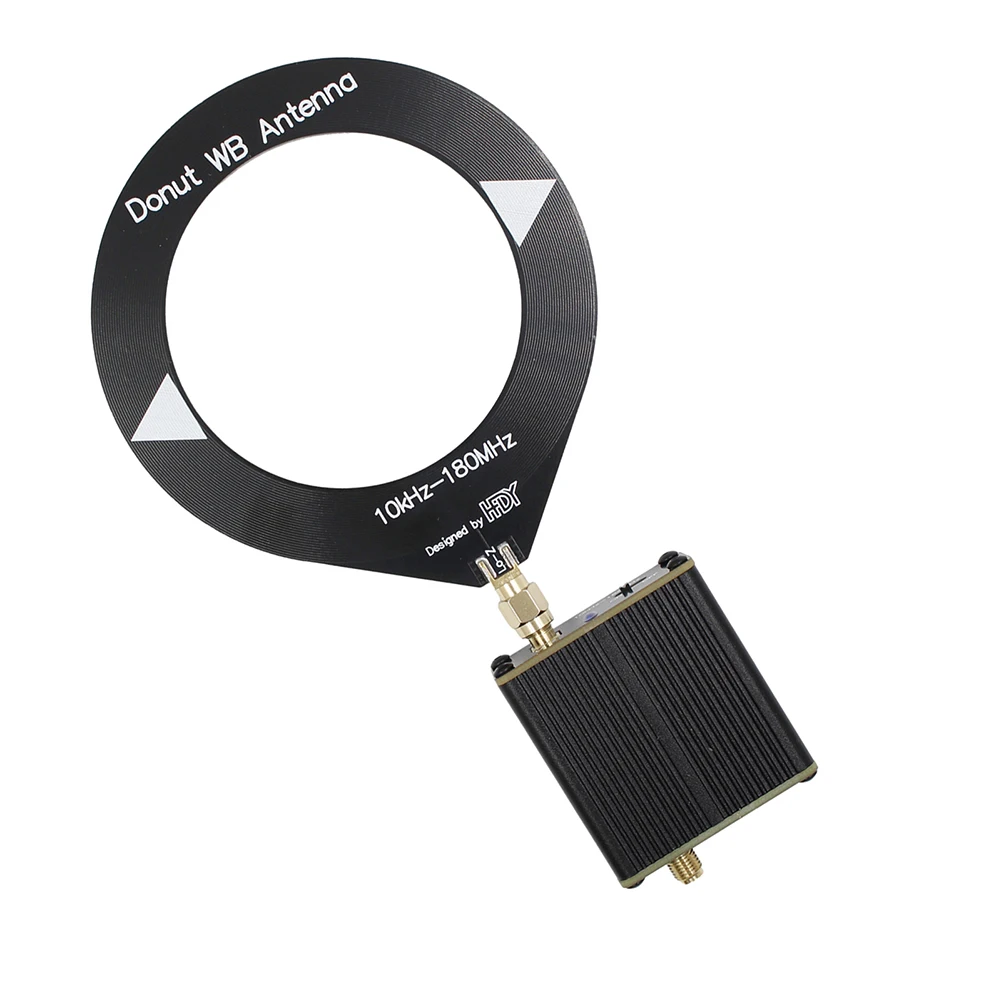 Donut Broadband Antenna Frequency 10kHz-180MHz With Low Impedance Converter Low-impedance Converter For All Radios