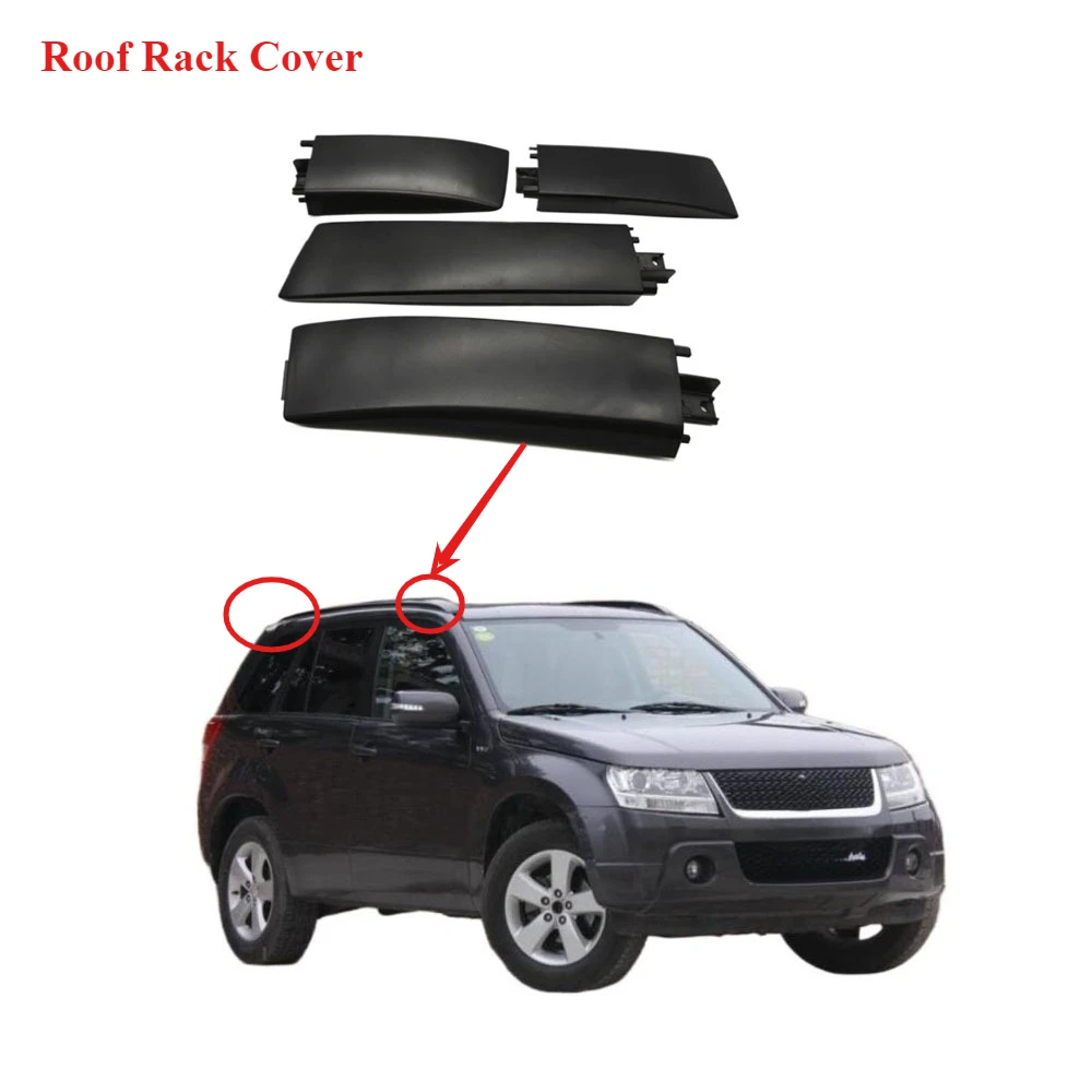 

1 шт., 5 дверей, без покраски, пластиковая крышка багажника на крышу, только для Suzuki Grand Vitara 2011, уплотнение багажника, поддержка багажа автомобиля