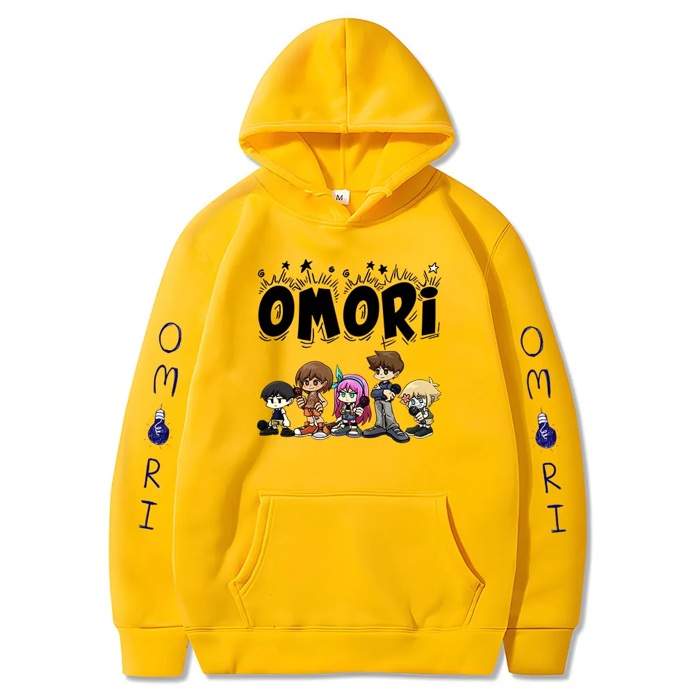 

Anime Omori Sunny Basil Hero Mari Kel Cartoon Hoodies Kawaii Comic Sweatshirts Manga Fleece Men/women Soft Clothes High Street