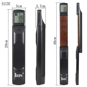 Pocket Guitar Chord Trainer, Prática Ferramenta Com Tela, 6 Trastes, Finger Trainer para Guitarra, Iniciante, Estudo Exercícios 6 principais vendas frisos para violão - №4