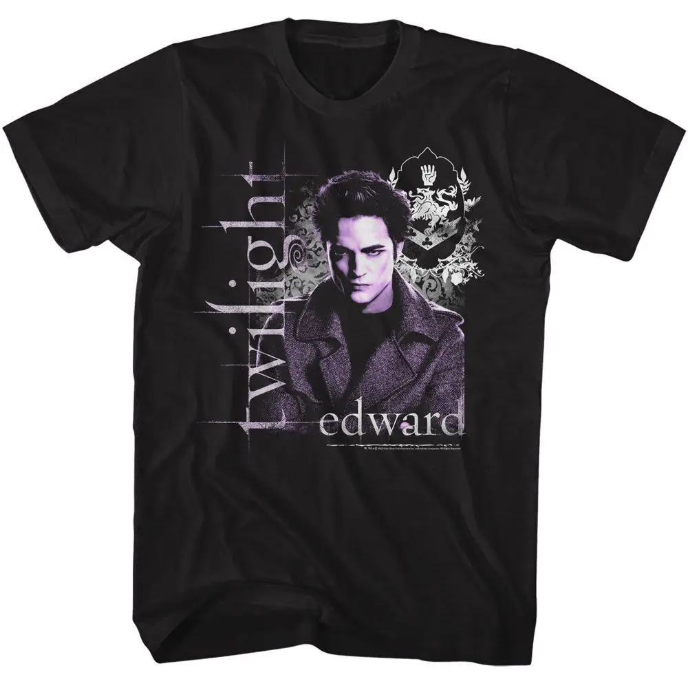 Twilight Edward And Crest Officially Licensed Adult T Shirt