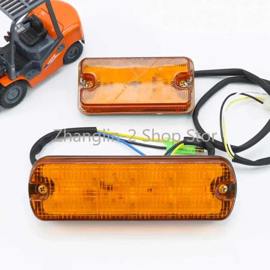 Forklift Steering LED Front Light Is Applicable To Heli Hang Longgong 12V24V Double-sided Night Steering Front Light NEW 1PC