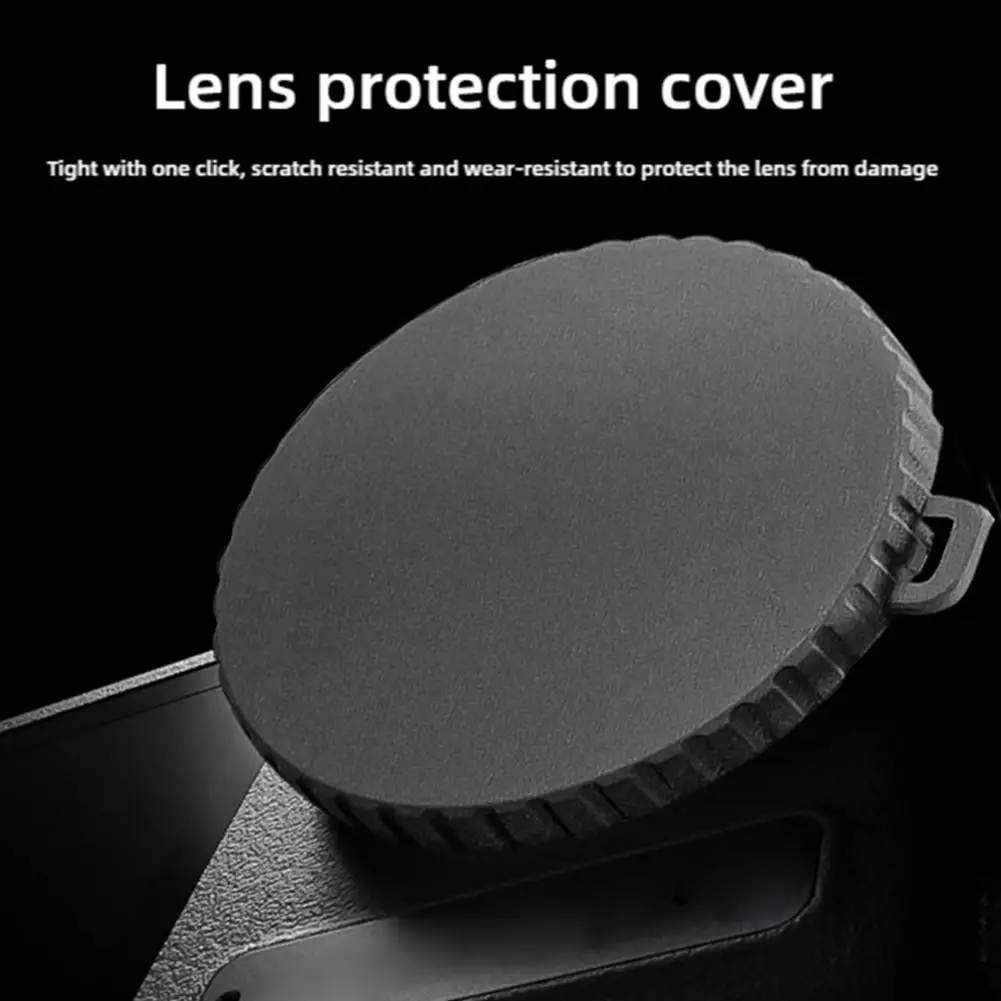 Silicone Lens Cap Dust-proof Cover Protector for dji Action 5 Pro Camera Photagraphy Accessory