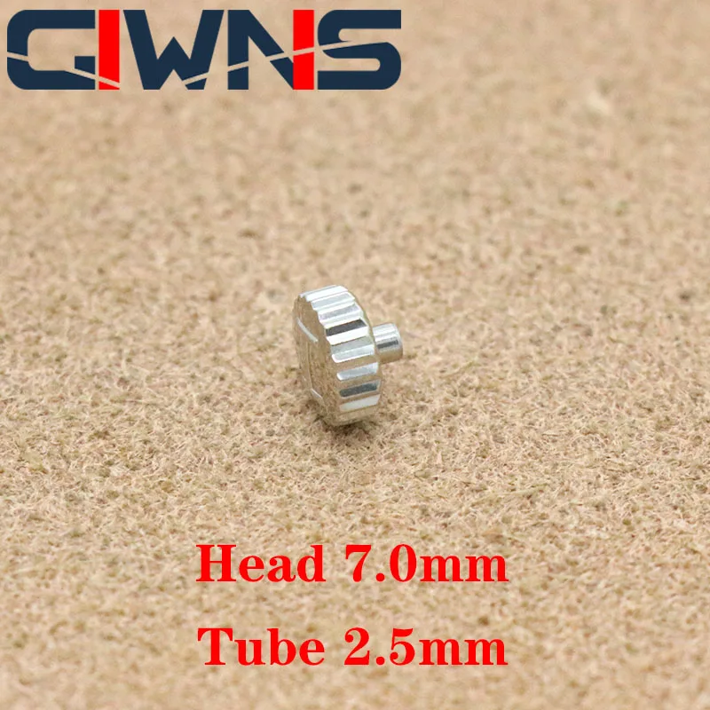 

Watch Head Crown Handle Tube 7.0mm 2.5mm Fittings For Hamilton Jazzmaster