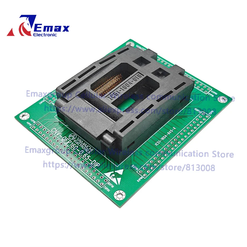 EnPlas Socket FPQ-160-0.65: La Solución Definitiva para Pruebas de Circuitos Integrados en Entornos Industriales