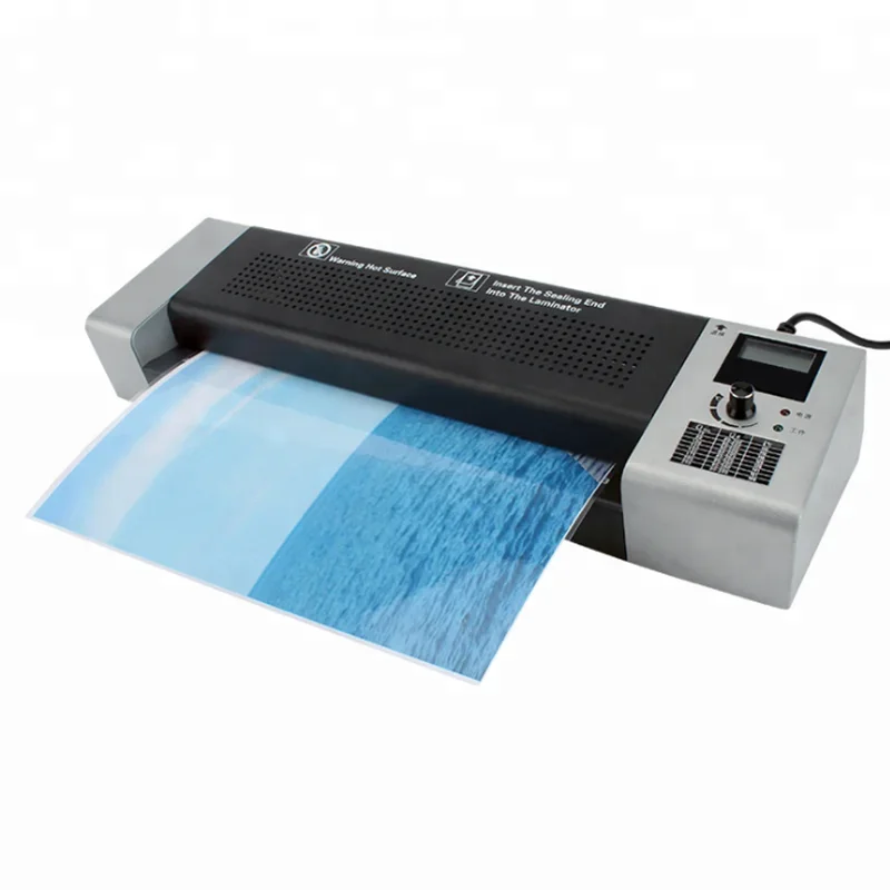 QH355 high quality laminate machine  a3 for office using / hot and cold metal laminating machine