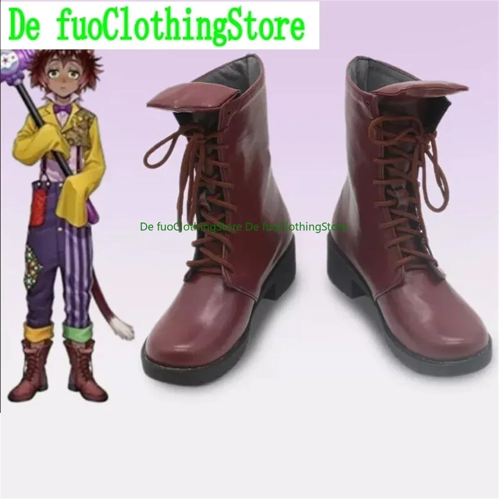 

Gidel Twisted-Wonderland Обувь для косплея Сапоги Игра Аниме Хэллоуин DefuoClothing Магазин обуви