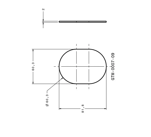 

Customize glass plate as sample for test