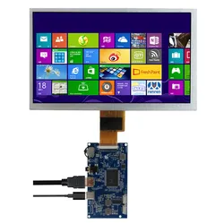 8 Inch ZJ080NA-08A Portable LCD Display Screen Universal DIY Type-c Mini HDMI Driver Control Board Raspberry Pi PC Monitor