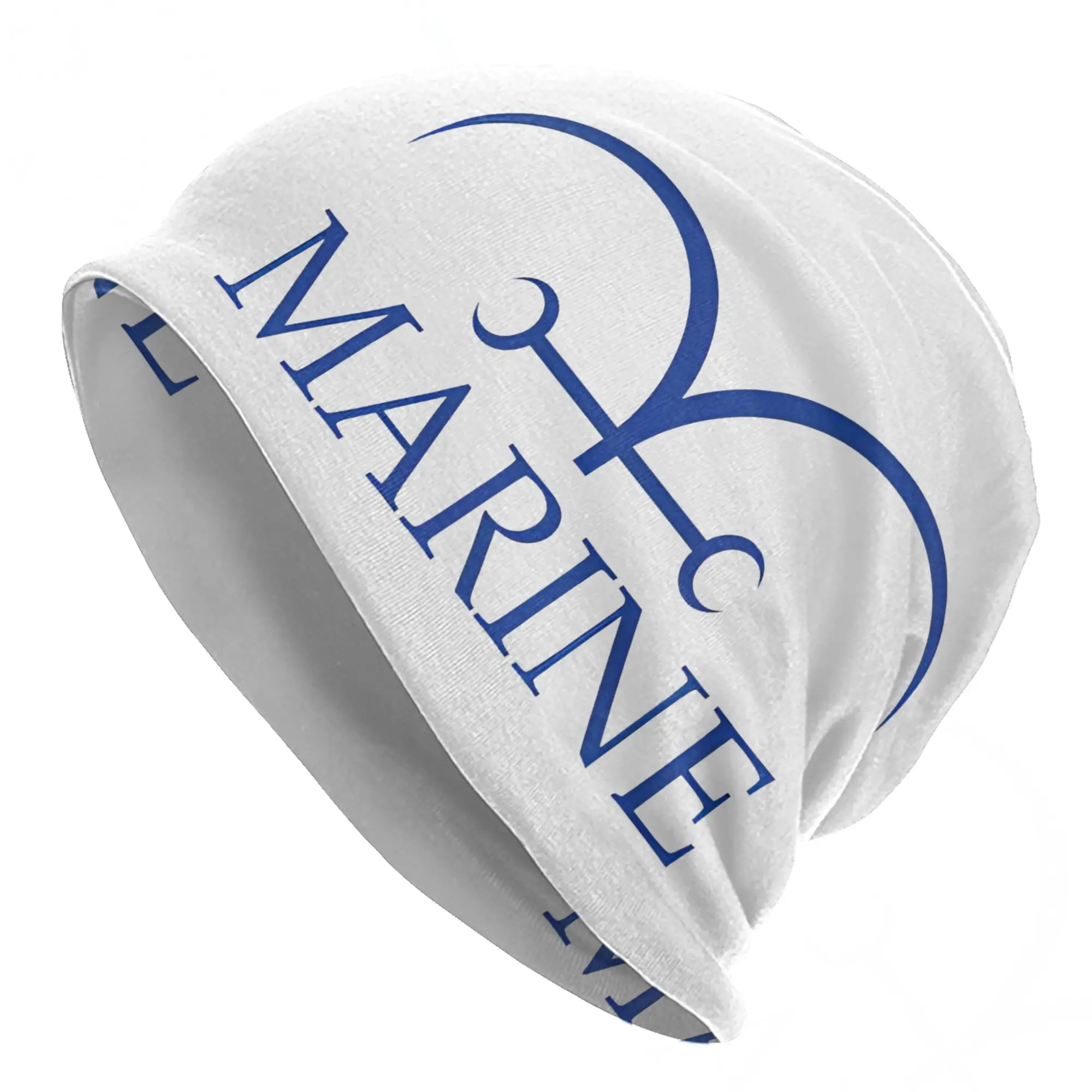 Marines Flag Navy Anime Japan Bonnet Hats Hip Hop Ski Skullies Beanies Hats One Piece for Men Women Spring Thermal Elastic Cap