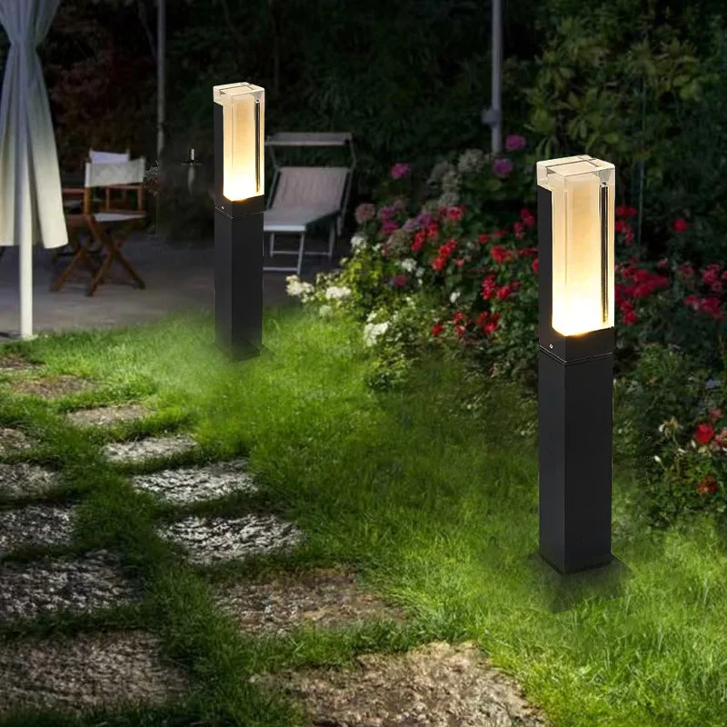 

Оптовая продажа светодиодный пейзаж уличный столб столбик Ac85v 265v 10w Ip65 светодиодная лампа садовый столбик свет