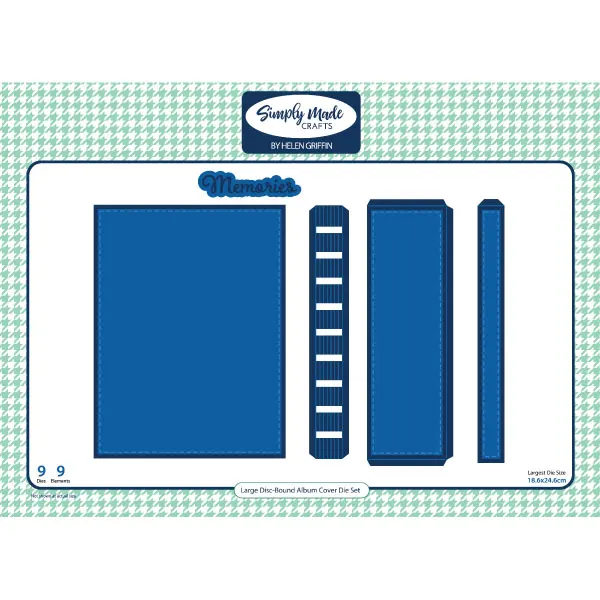 2025 جديد ثلاثية الأبعاد ألبوم كبير القرص ملزمة غطاء قطع يموت سكرابوكينغ اكسسوارات ورقة صنع الإطار بطاقة الحرفية #6