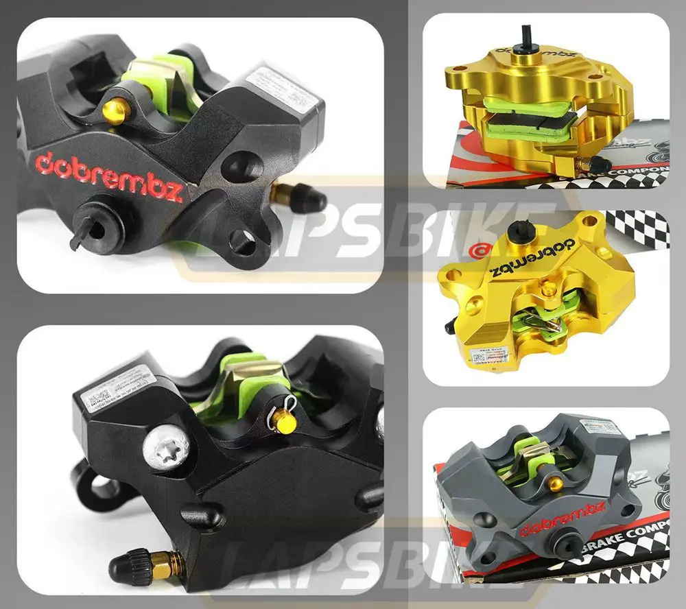 العالمي للدراجات النارية 84 مللي متر CNC الألومنيوم 2 مكبس قرص فرامل الفرجار لهوندا كاواساكي ياماها RSZ JOG NIU سكوتر الترابية دراجة الطرق غير الممهدة #3