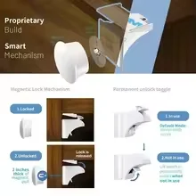 【NEW USER EXCLUSIVE】Magnetic For Child Safety Cabinet Locks- Essential Baby-Proofing Drawer Locks For Parents