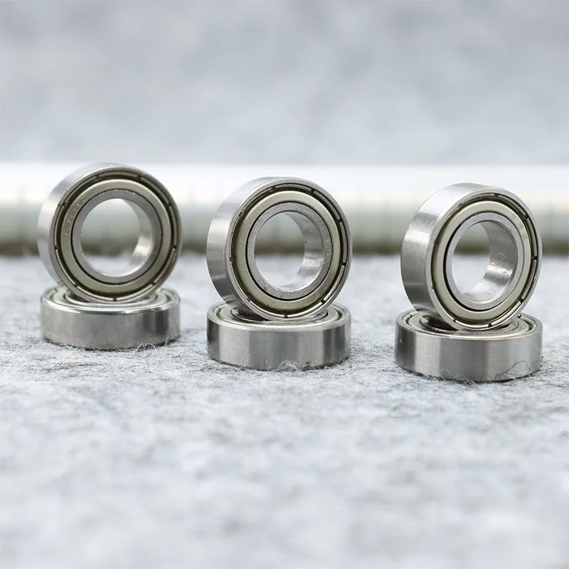 

Small Precision Bearings Bore 2/3/4/5/6/7/8mm Miniature Ball Bearings for RC Car Hobby & Models