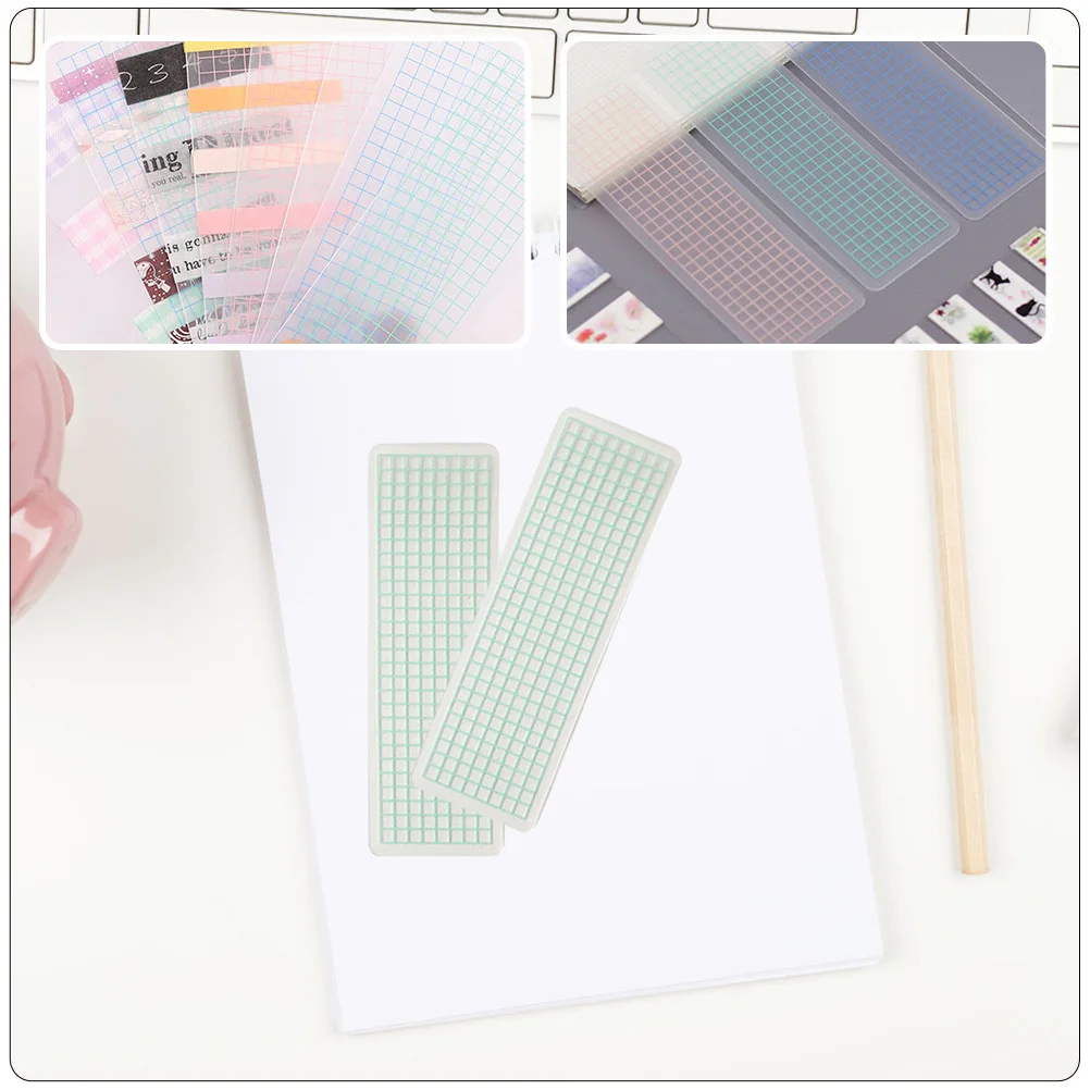 50pcs Washi For Office School Home Outdoor Sub-Packing Dispensers Dispensing Tape Packing Boards Use Tape Organizer Boards