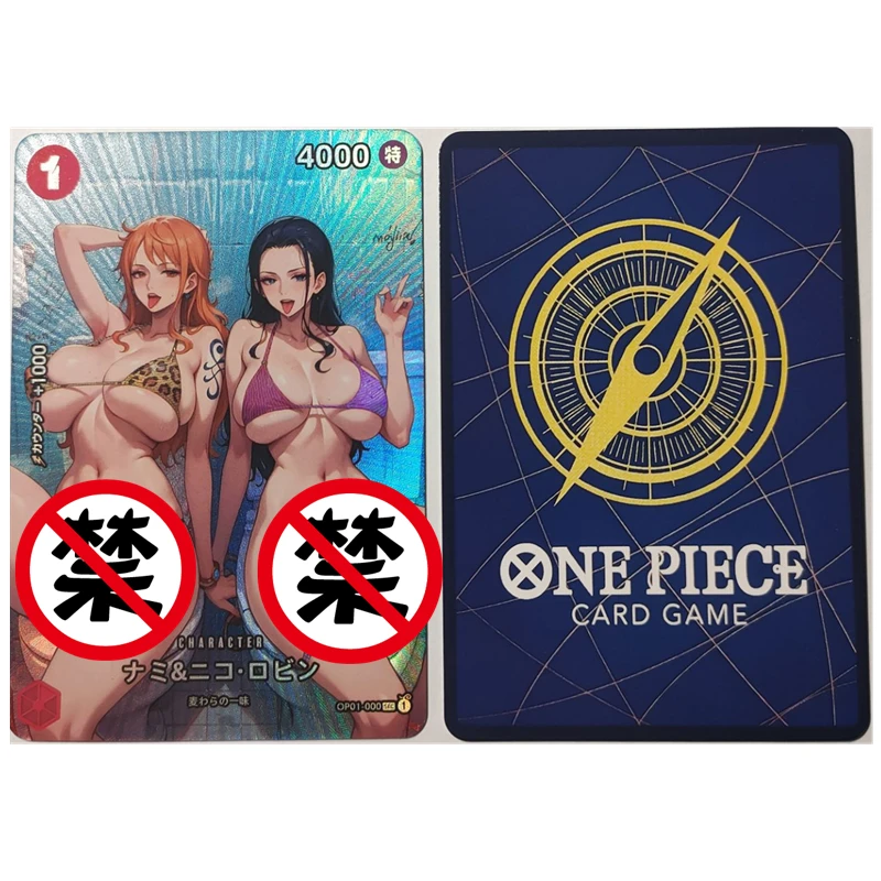 

1 шт./компл. DIY скрытая аниме-карта серии ONE PIECE ‌ Робин ‌ ACG Сексуальная телесная карта Игрушка Подарочная игра Домашние аниме Коллекционные карты комиксов