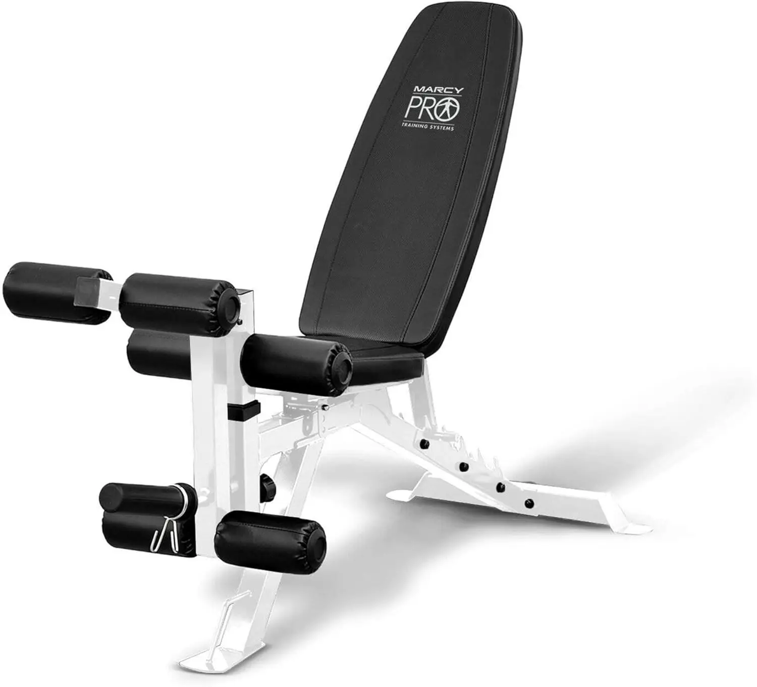 Weight Bench, Workout Bench for Home Gym with Extended Headrest,