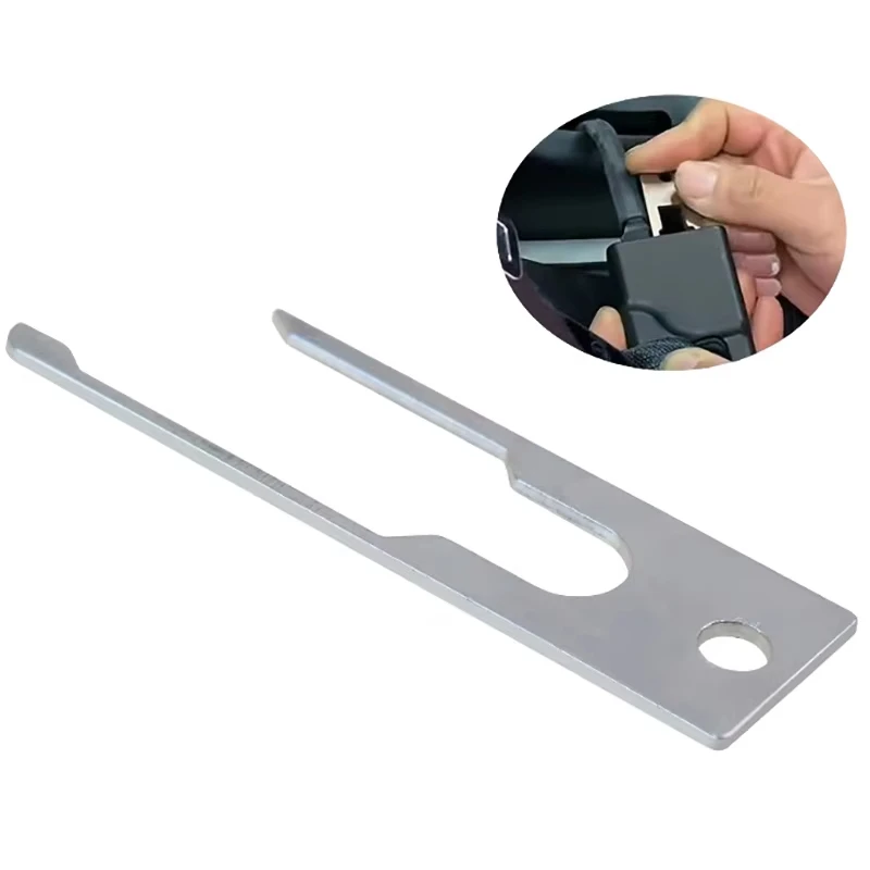 

For Model 3/Y Car Seat Belt Buckle Disassembly Tool Metal Seat Belt Release Tools