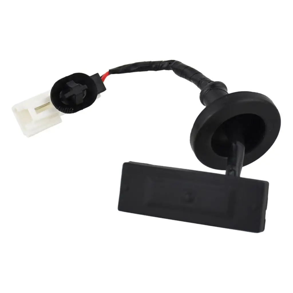 handle for door Trunk Lock Release Switch Plastic Black Replacement Accessories 011 81260-4x200 Rear Handle