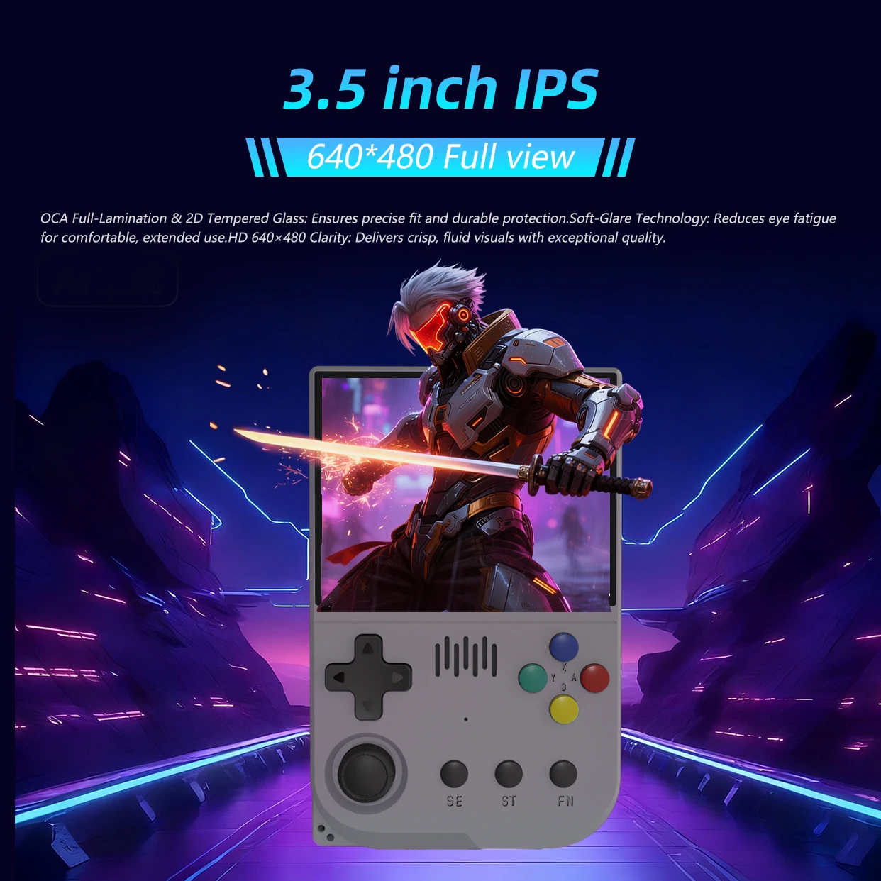 F35V Retro Handheld Game Conso - Gaming Console.Emulators recension och pris