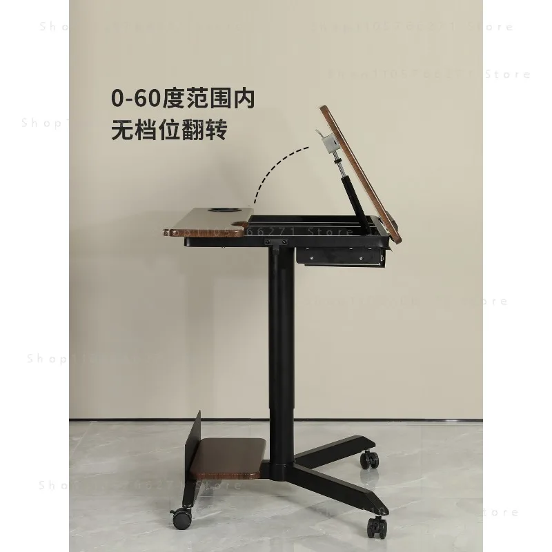 Height Adjustable Mobile Workbench | Rolling Tool Cart for Auto Repair | Garage Workshop Table with  Wheels​