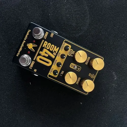 Imagen 2 del producto Habitación Audioworks Tsakalis LY-ROCK # 40 Pedal de efecto de bloque único de sobrecarga de distorsión de guitarra eléctrica