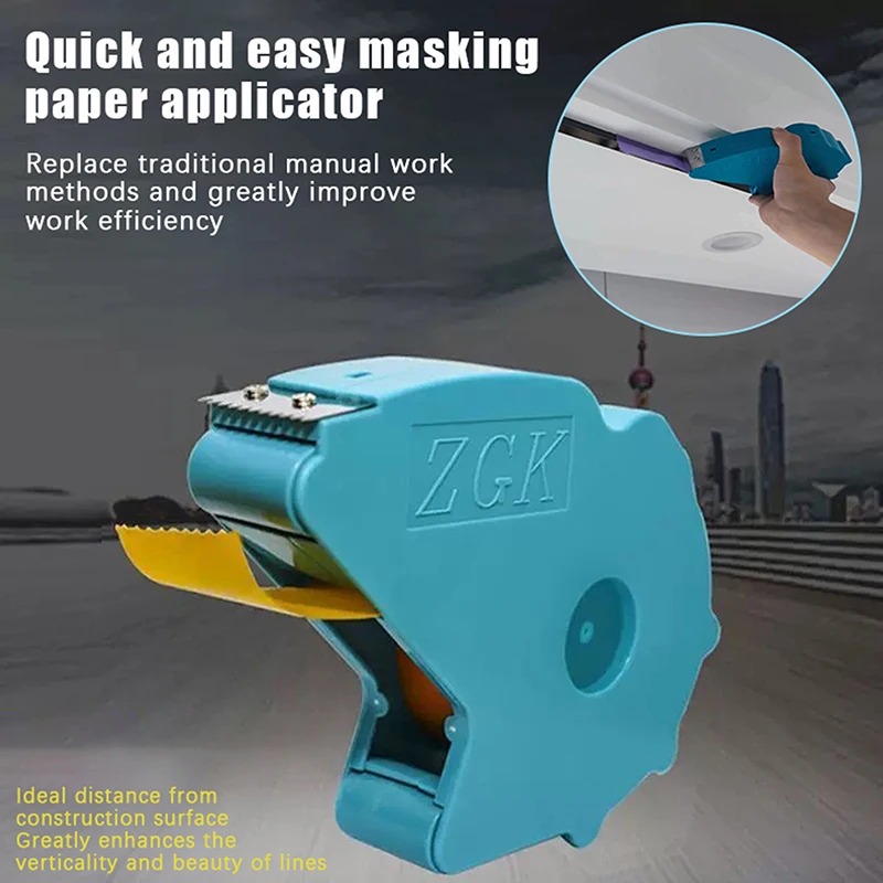 Upgraded Painter Masking Tape Applicator Machine Tape To Repair And Beautify Crack In Tiles Adhesive Tape Cutting Tool